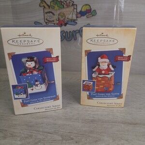 Hallmark Keepsake Ornament 2004 Pop! Goes The Santa Snowman Jack in the Box NEW